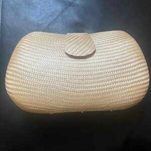 LK Bennett Straw Clutch- Great Condition!